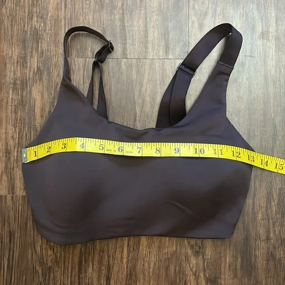 Lululemon In Alignment Bra Light Support Activewear Workout Brown  32D - Picture 11 of 12